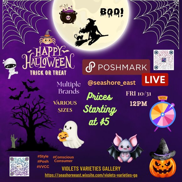 TODAY "Posh Halloween — where spooky meets stylish in one hauntingly good haul!" - Picture 1 of 2